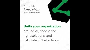 AI and the future of CX