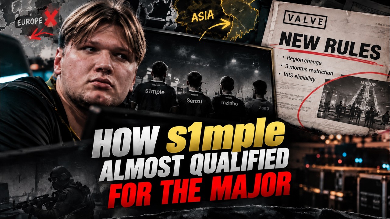 How s1mple Almost Broke Valve's Major Qualification System