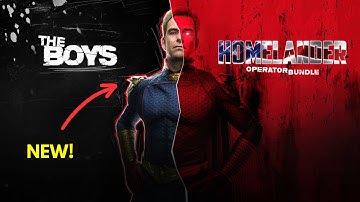 Homelander Operator Bundle Showcase In MW2