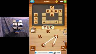 WORD COOKIES CROSS APPLE LEVEL 1 ANSWERS (WORD COOKIES 2)
