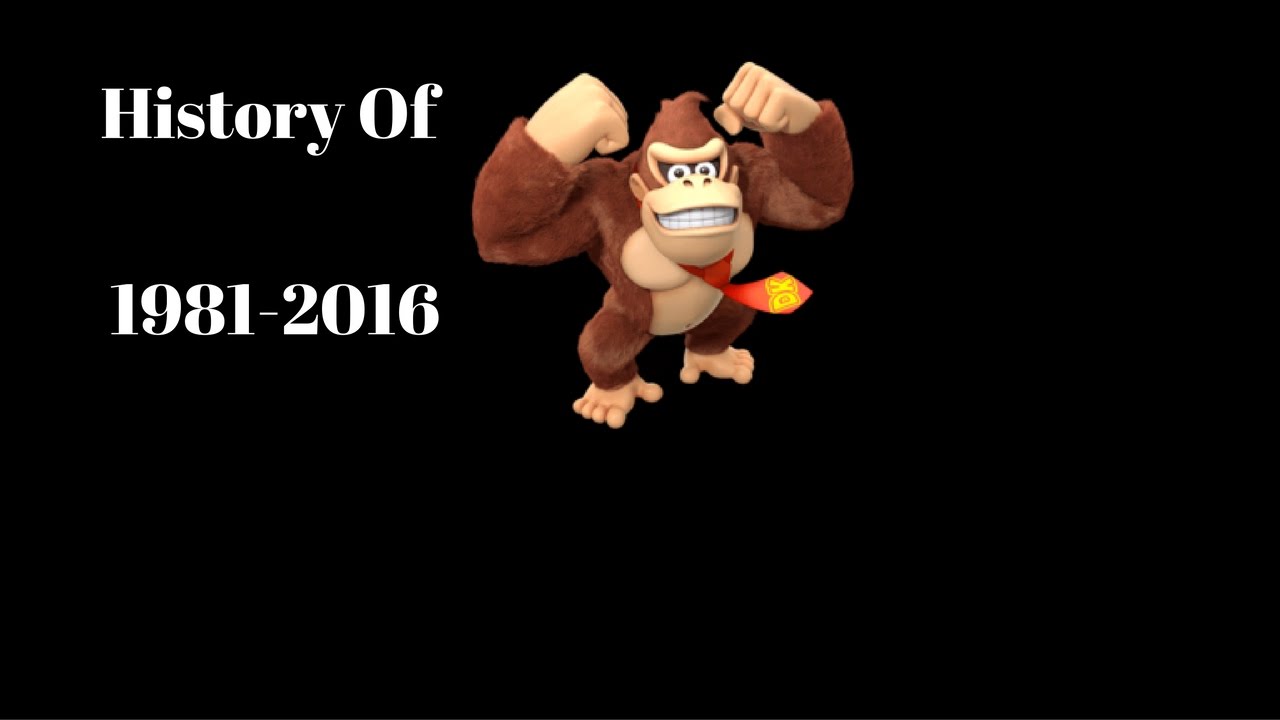 History Of Donkey Kong 1981-2016