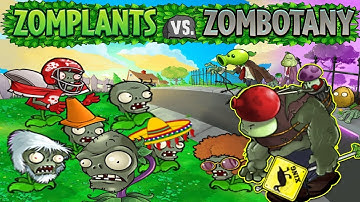 Plants vs Zombies Zombotany Mod Gameplay Zombotany 2 Vs Giga Gargantuar