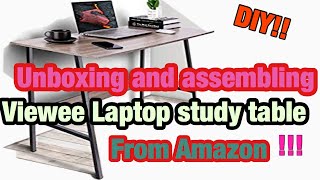UNBOXING and ASSEMBLING Viewee Laptop Study Table From **AMAZON**