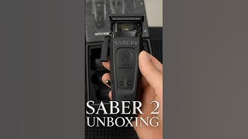 📦 🔥 UNBOXING the StyleCraft SABER 2 -Black Metal Edition 💈⚡✨ Digital Brushless Motor 7,500 RPM 🖤