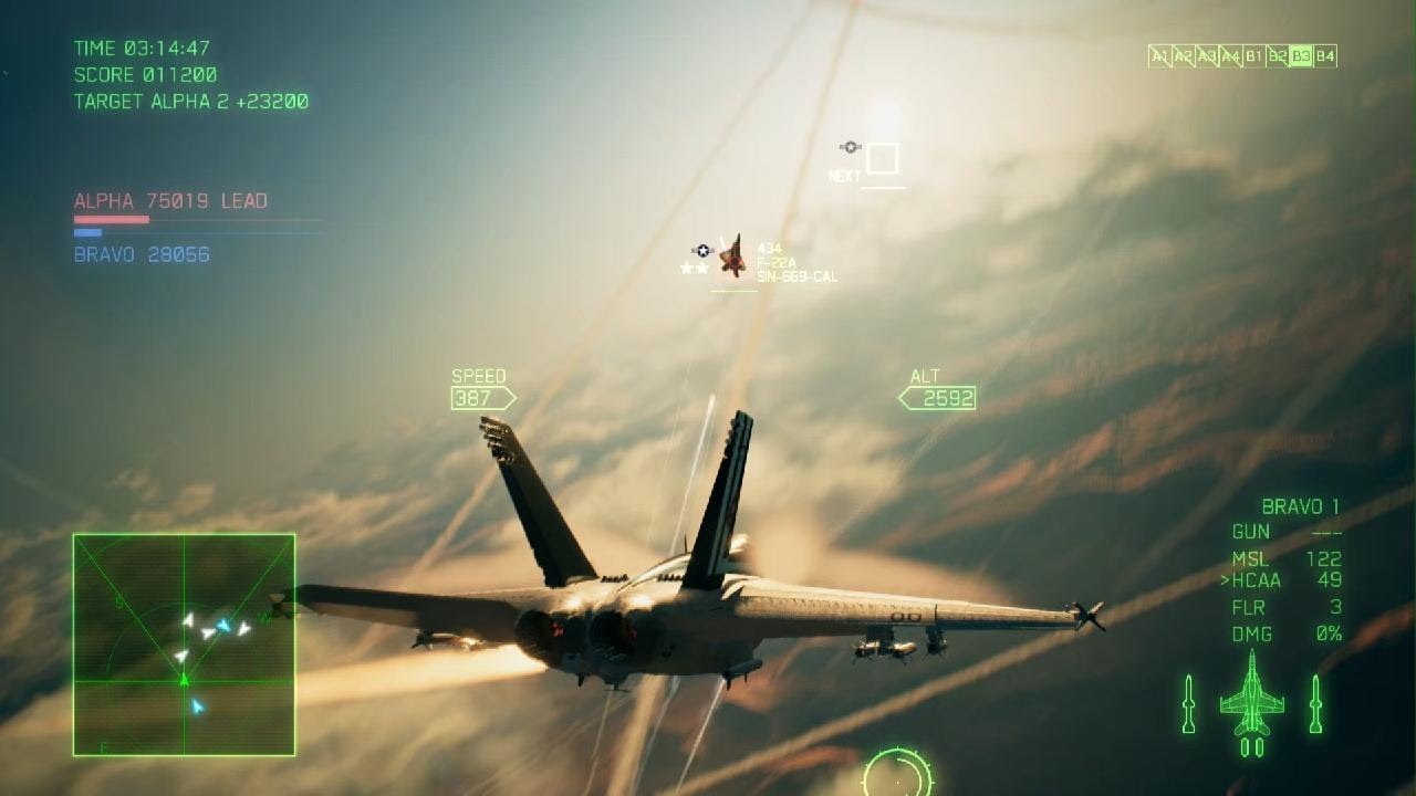 ACE COMBAT 7: F18 TGM Hcaa MVP Team Highbread69