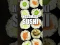 How to Make Hosomaki Sushi #SHORTS