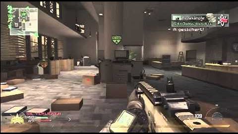 COD MW2 Groundwar Domination Highrise - Playing the objective... 35-6
