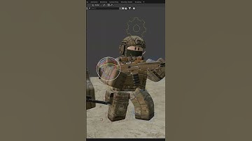 Military Roblox GFX Tutorial #roblox #robloxgfx #gfx #tutorial #tips #blender3d #3dart #military