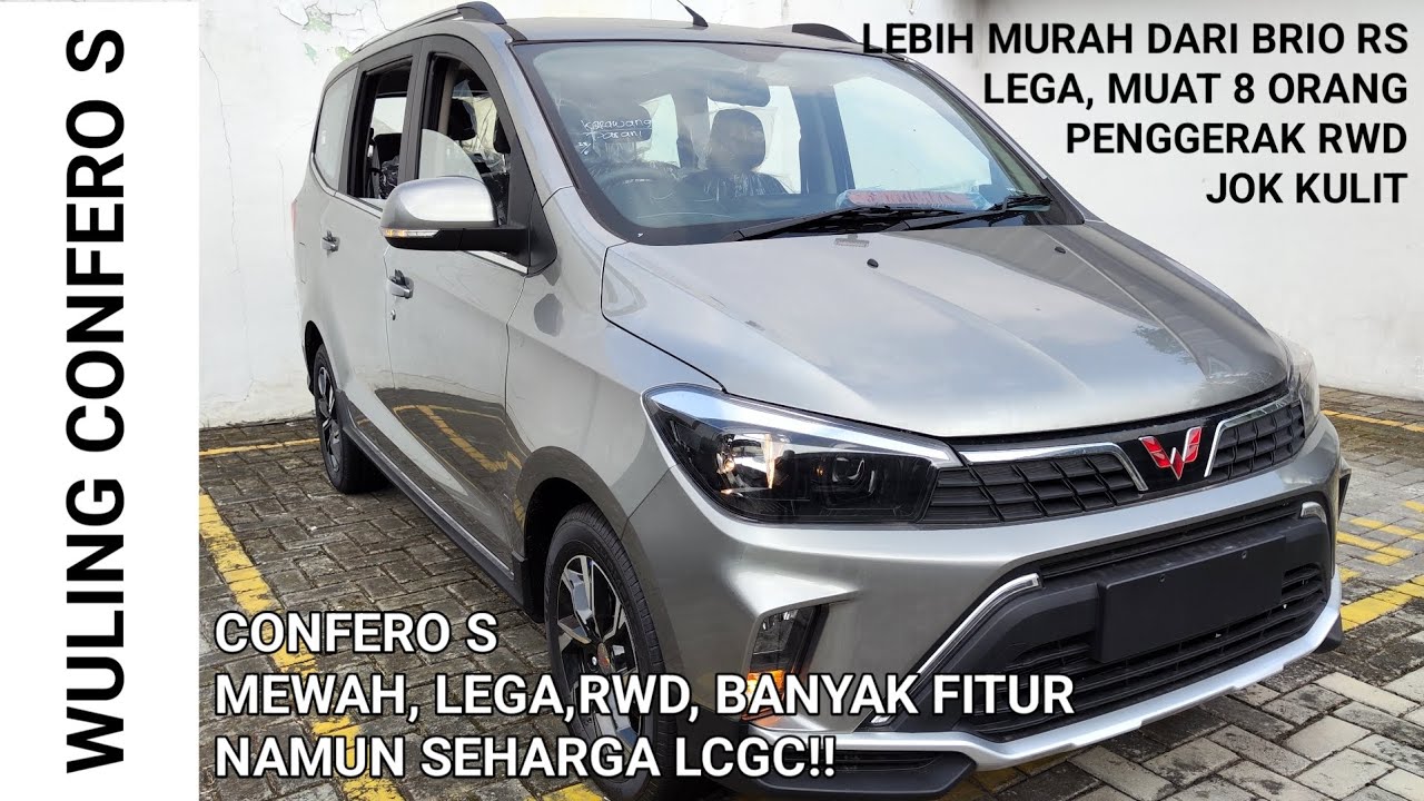 MPV INI LEBIH MURAH DARI BRIO RS!!! WULING CONFERO S 1.5 C LUX M/T 2025 REVIEW | Indonesia