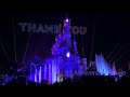 Emotional drone show ends the 30th  anniversary at disneyland paris