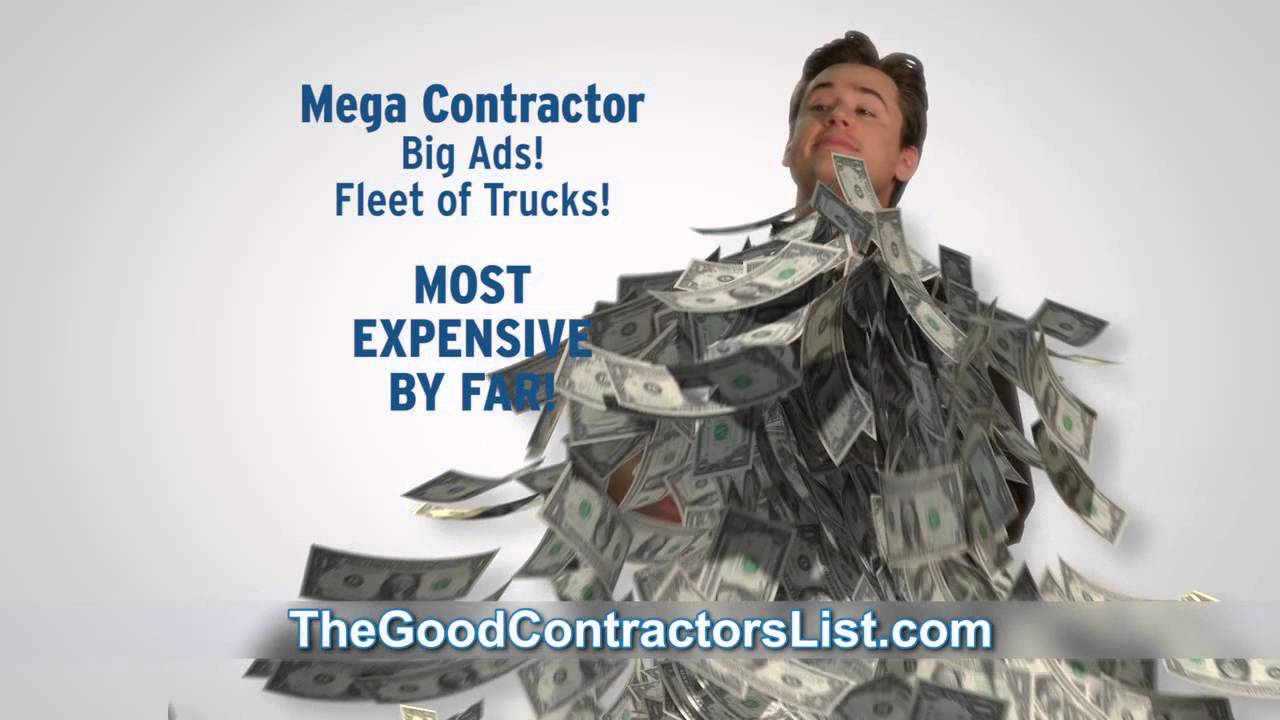 Good Contractors List 3 Types
