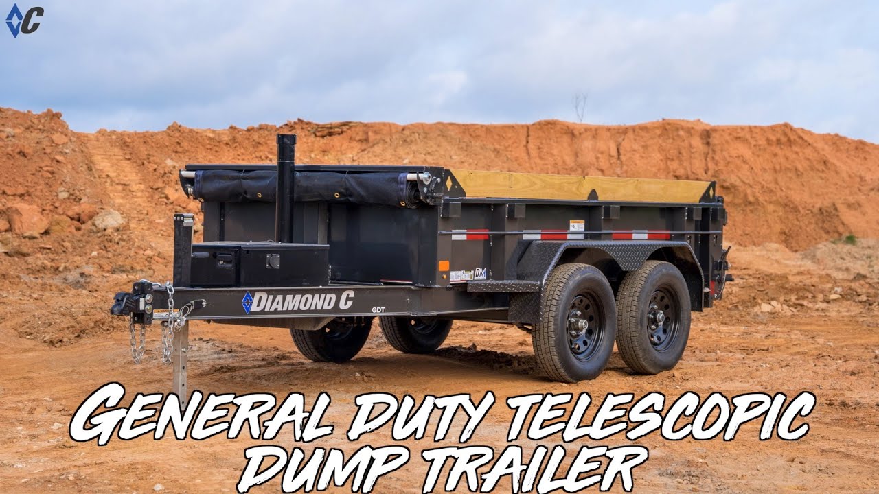General Duty Telescopic Dump Trailer | Diamond C