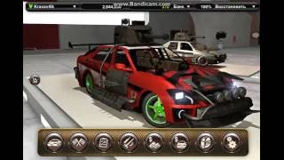 Slick: Гонки на выживание 3D Гараж screenshot 3