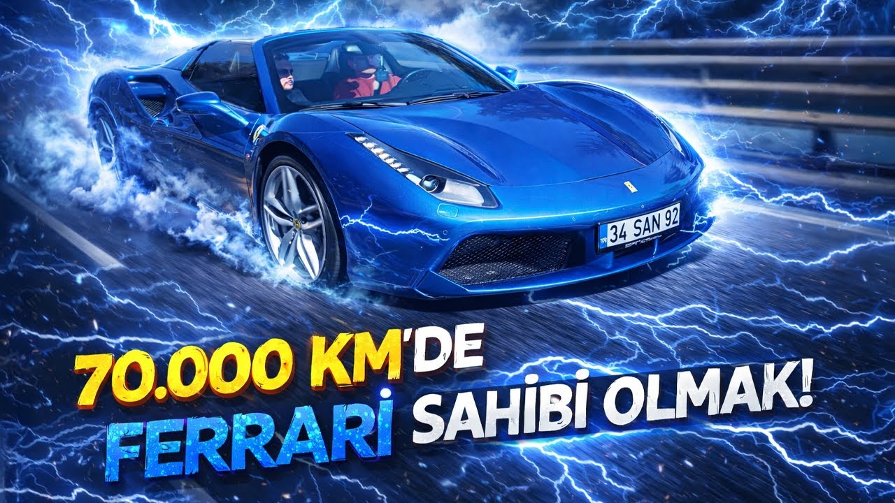 70.000 km'de Ferrari 488 Spider Sahibi Olmak! w/ @eminsann