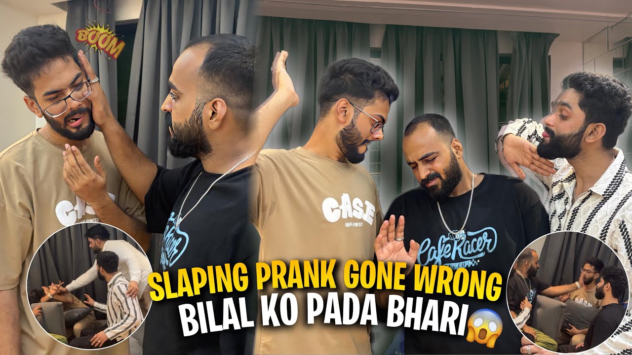 Slapping Prank On Brother😨Gone Wrong | Arsalaan Ne Maara Zahid ko | AALTU FALTU |
