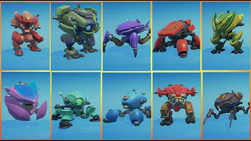 Little Big Robots all Mach Robots & weapons in game showcase till the date 🤖 | Keystone Holdings