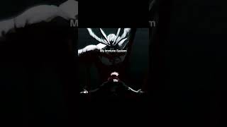 My immune system be like you can see mahoraga you can see my curse technique #foryou #quotes #jjk