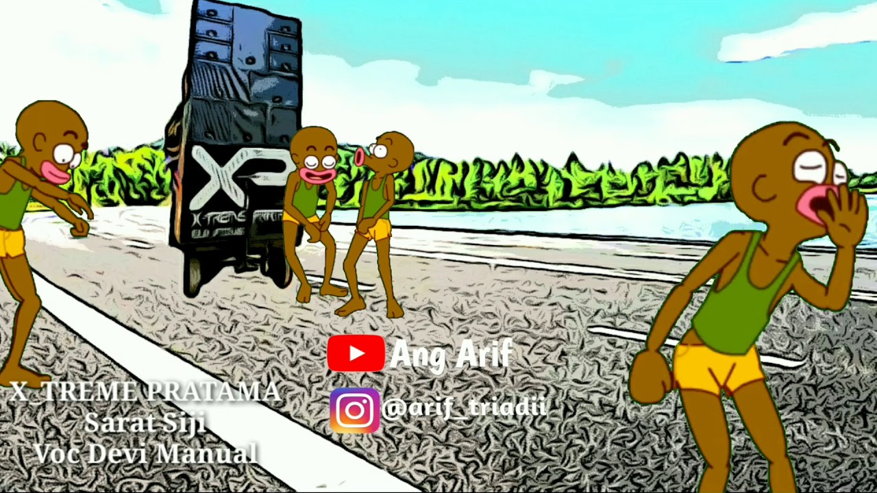 Animasi  joget  lucu  X treme Pratama Syarat siji Voc Devi 