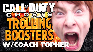 BOOSTER BUSTERS w/ CoachTopher #1 (COD GHOSTS BOOSTER TROLLING)