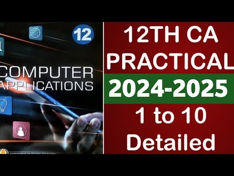 12th ca practical 2024-25 | Page Maker | PHP | MySQL - YouTube