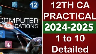 12th ca practical 2024-25 | Page Maker | PHP | MySQL