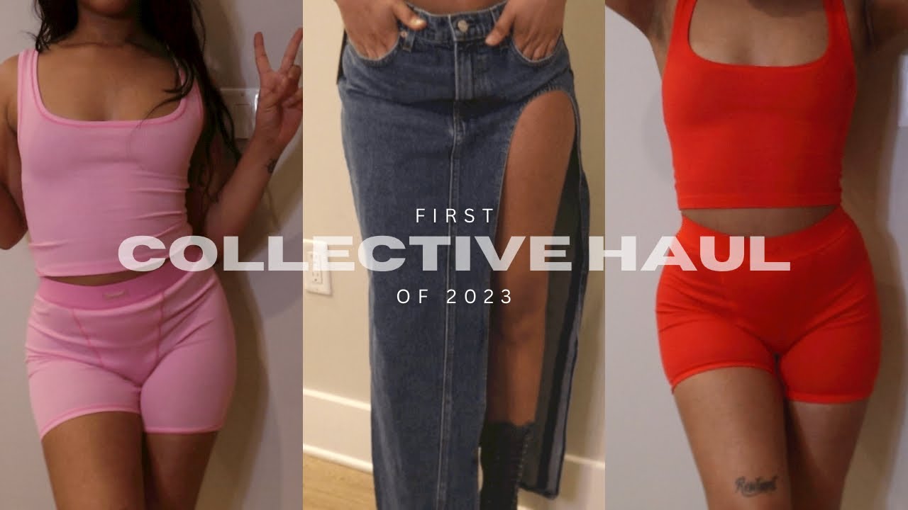 COLLECTIVE CLOTHING HAUL • SKIMS, HANIFA, REVOLVE & MORE | LONDON LUX