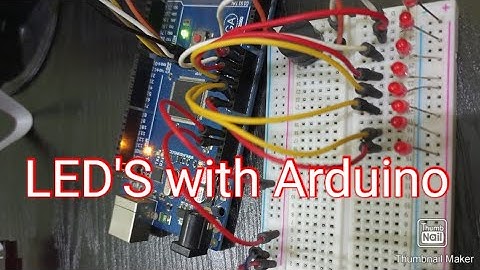 ARDUINO MEGA 2560 with LED