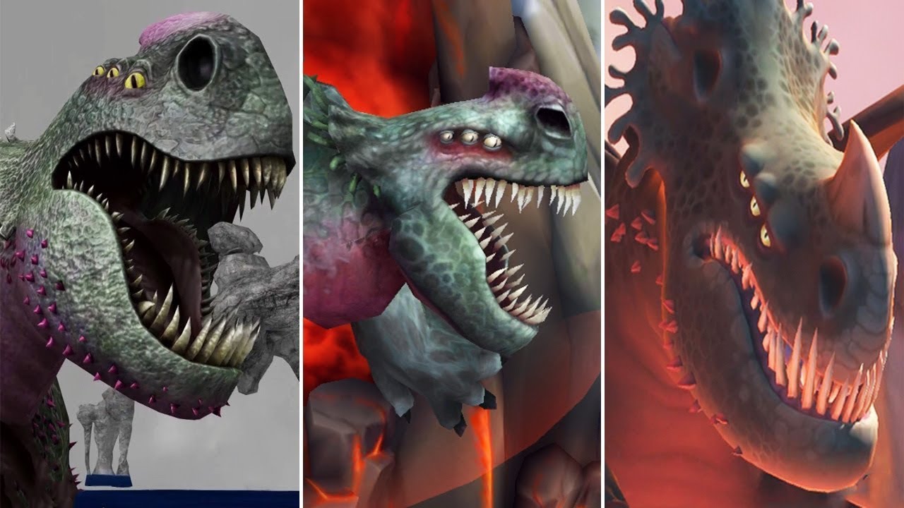 GREEN DEATH - Dragons: Rise of Berk Vs School of Dragons Vs Dragons ...