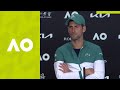 Novak Djokovic: "We pushed each other to the limit" press conference (QF) | Australian Open 2021