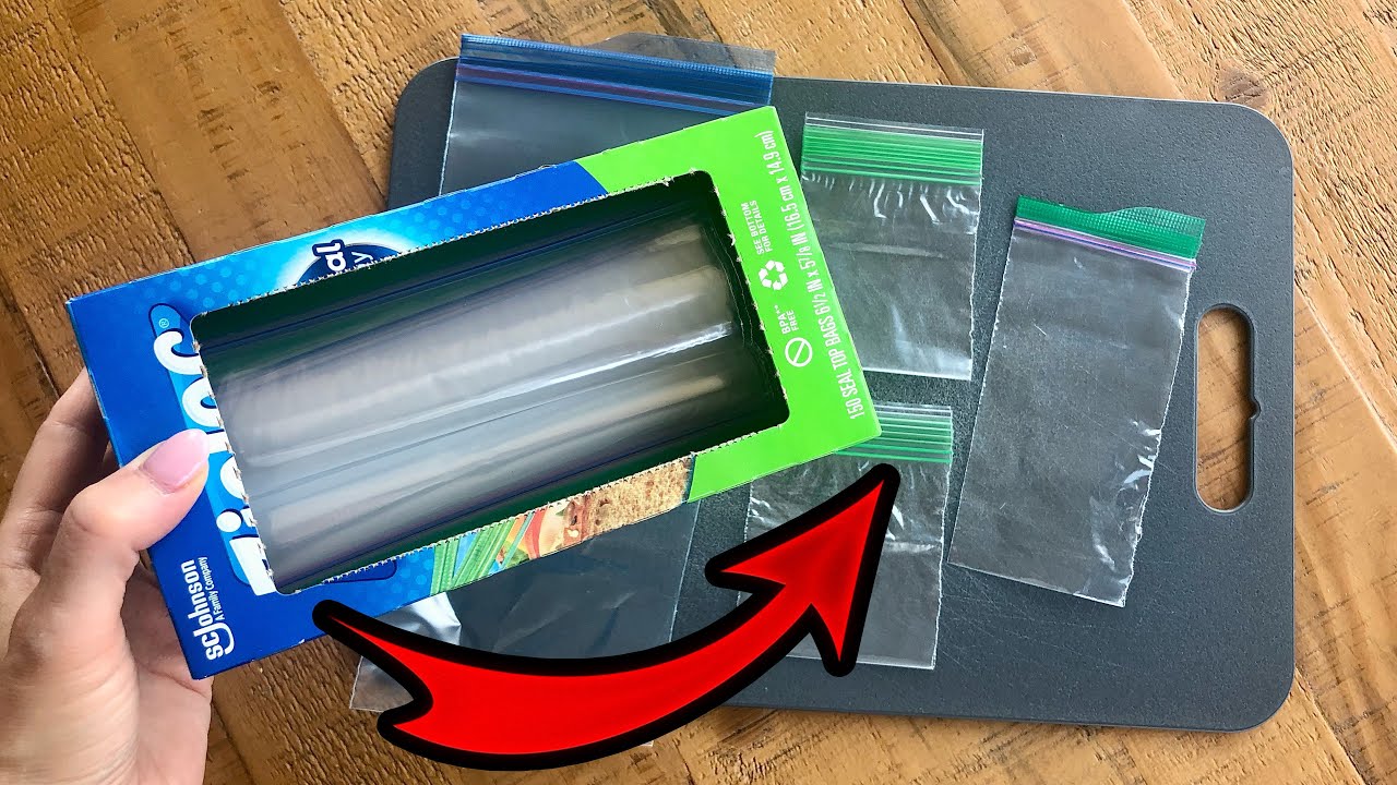 Storing Old Photos in Ziploc® Plastic Bags