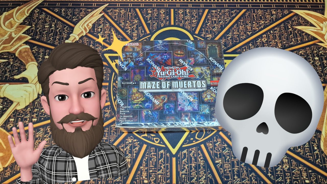 Rufen wir die Unlebendigen Yu-Gi-Oh Display Opening Maze of Muertos german/deutsch