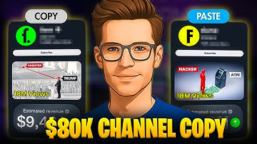 I Used AI To Copy An $80K/Month YouTube Channel [Full Breakdown]