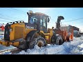 Stunning Snow Removal in Montreal Canada Winter 2020! #snowremoval #snow #montrealsnowremoval