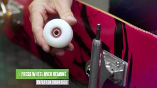 How To Install Skateboard Wheels & Skate Bearings - Warehouseskateboards