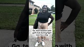 14-year-old beaten with golf club during fight near bus stop; 2 teens, mother arrested