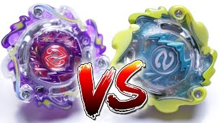 Beyblade Burst Battle Nova Neptune Vs Nepstrius N2 - Takara Tomy Vs Hasbro