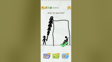 Draw 2 Save Level 21-25 Gameplay Android #shorts #draw2save