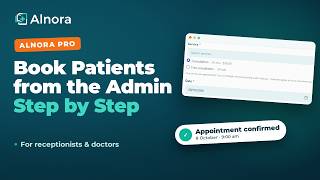 Add Appointments from the WordPress Admin | Alnora Pro