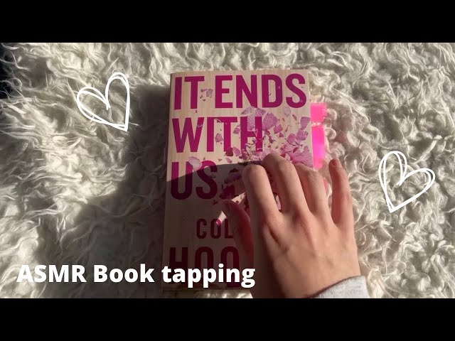 #ASMR lofi gentle #tapping on books 💤No talking. Little scratching