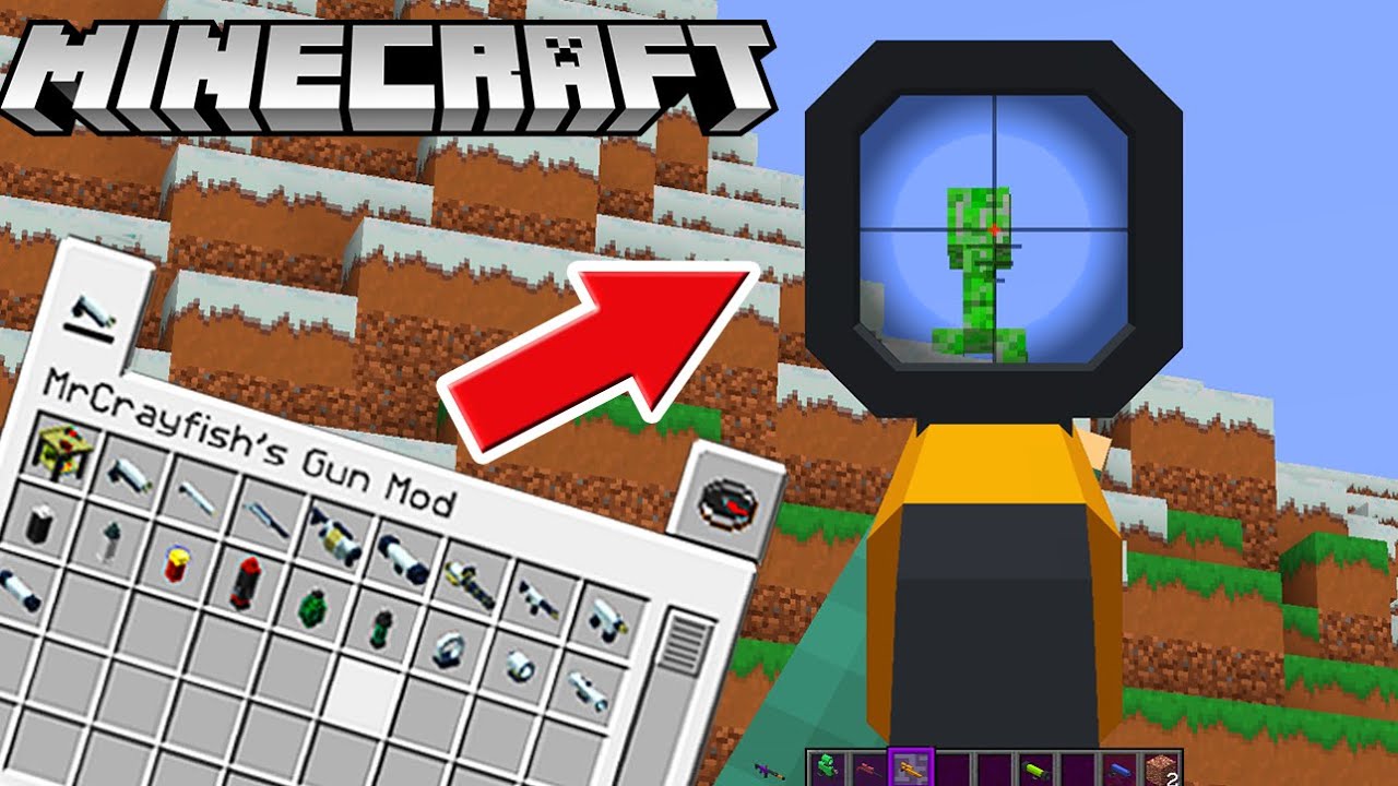 * NOVO* MOD de ARMAS no Minecraft (customizáveis) MrCrayfish's Gun Mod Review ‹ TéehMods