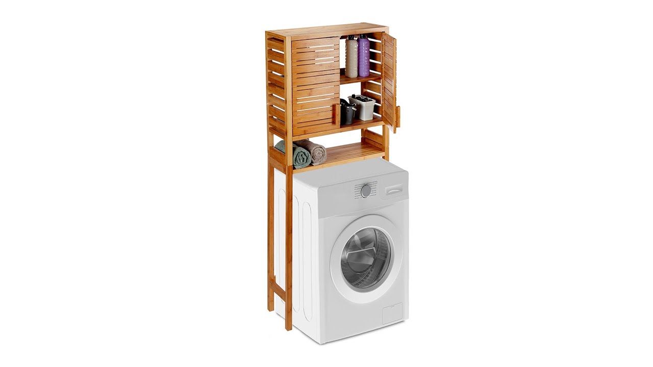 Waschmaschinenschrank Bambus HIER kaufen