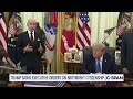 Miller outlines birthright citizenship executive orders