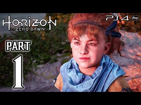 Horizon Zero Dawn Walkthrough PART 1 (PS4 Pro) No Commentary Gameplay @ 1080p HD ✔