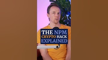 How did the NPM supply chain crypto hack work exactly? #Shorts