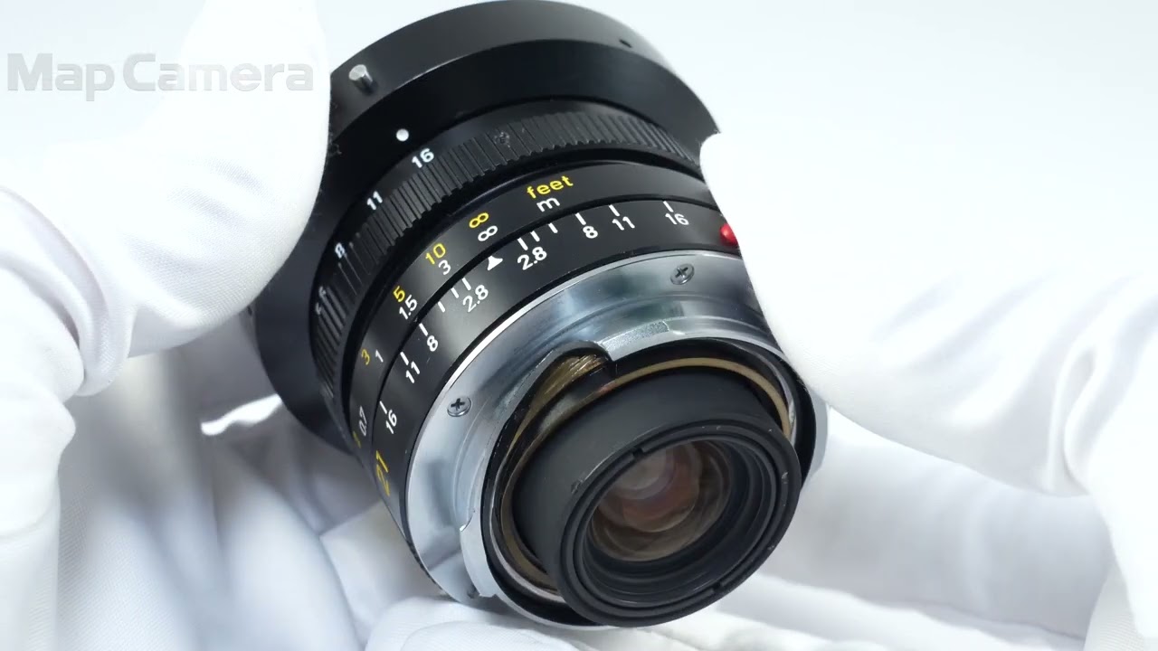 Leica (ライカ) エルマリート M21mm F2.8 前期 ※最短0.4m 良品 - YouTube