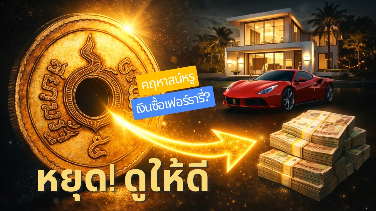 เหรียญไทยหายากปี 1908 ที่อาจทำให้คุณรวยได้ ดูนี่สิ