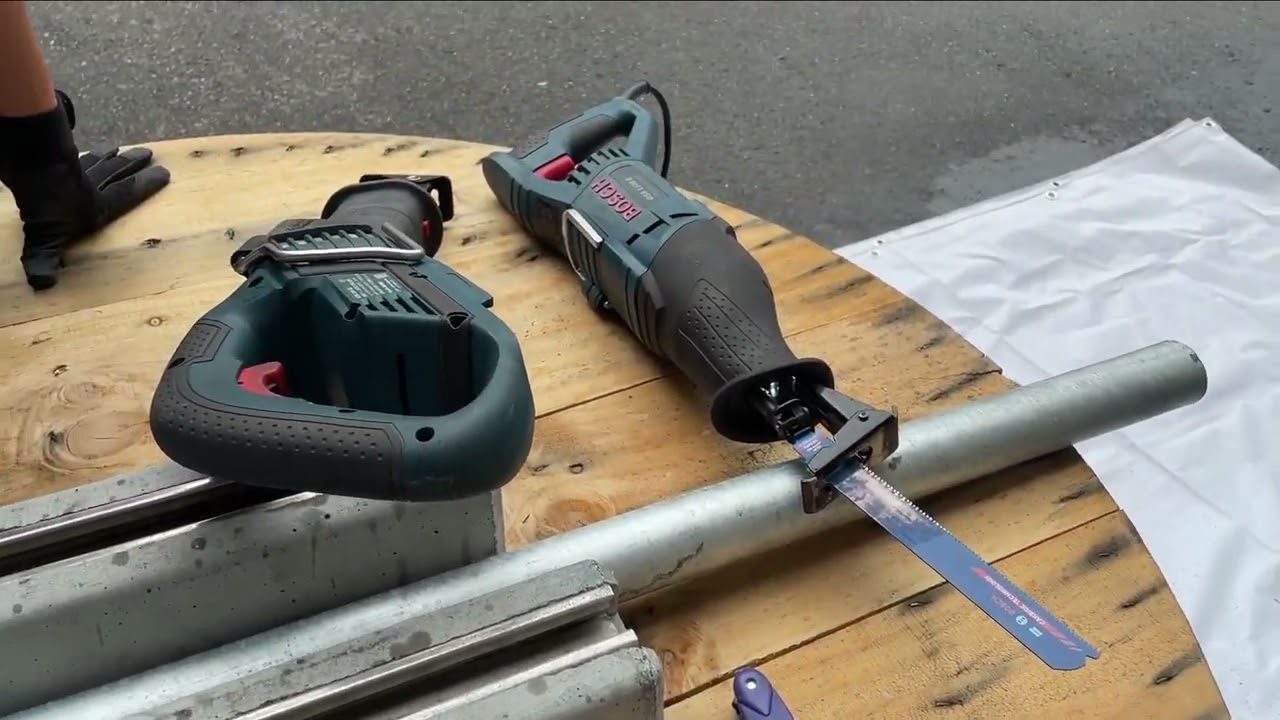 BOSCHの長寿命セーバーソーブレードを使ってみた！ - YouTube