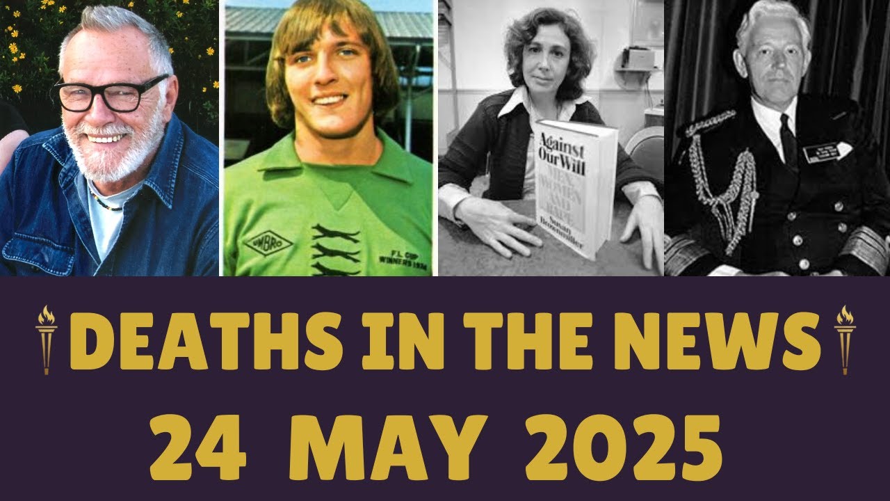 American Legends Who Died Today | Celebrity Deaths 24 May 2025