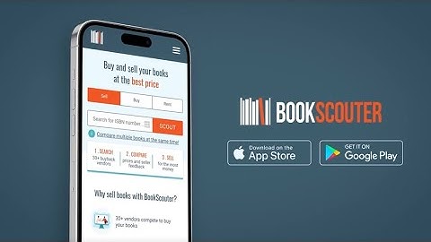 ISBN Barcode Scanner App for Books - BookScouter Book Pricing App
