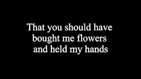 sandy bond when you were my man
